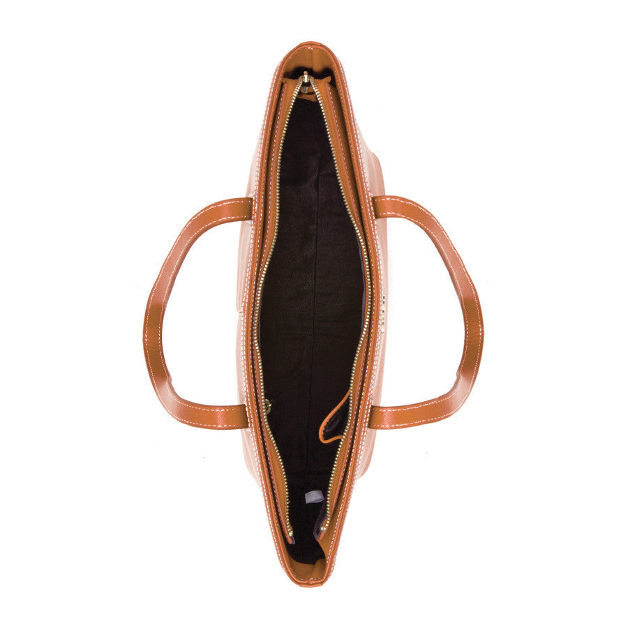 Ludlow Leather Shoulder Bag Brown