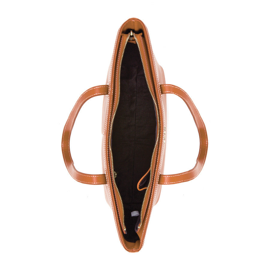 Ludlow Leather Shoulder Bag Brown
