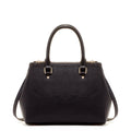 Leather Satchel Bag Black